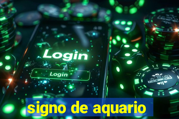 signo de aquario